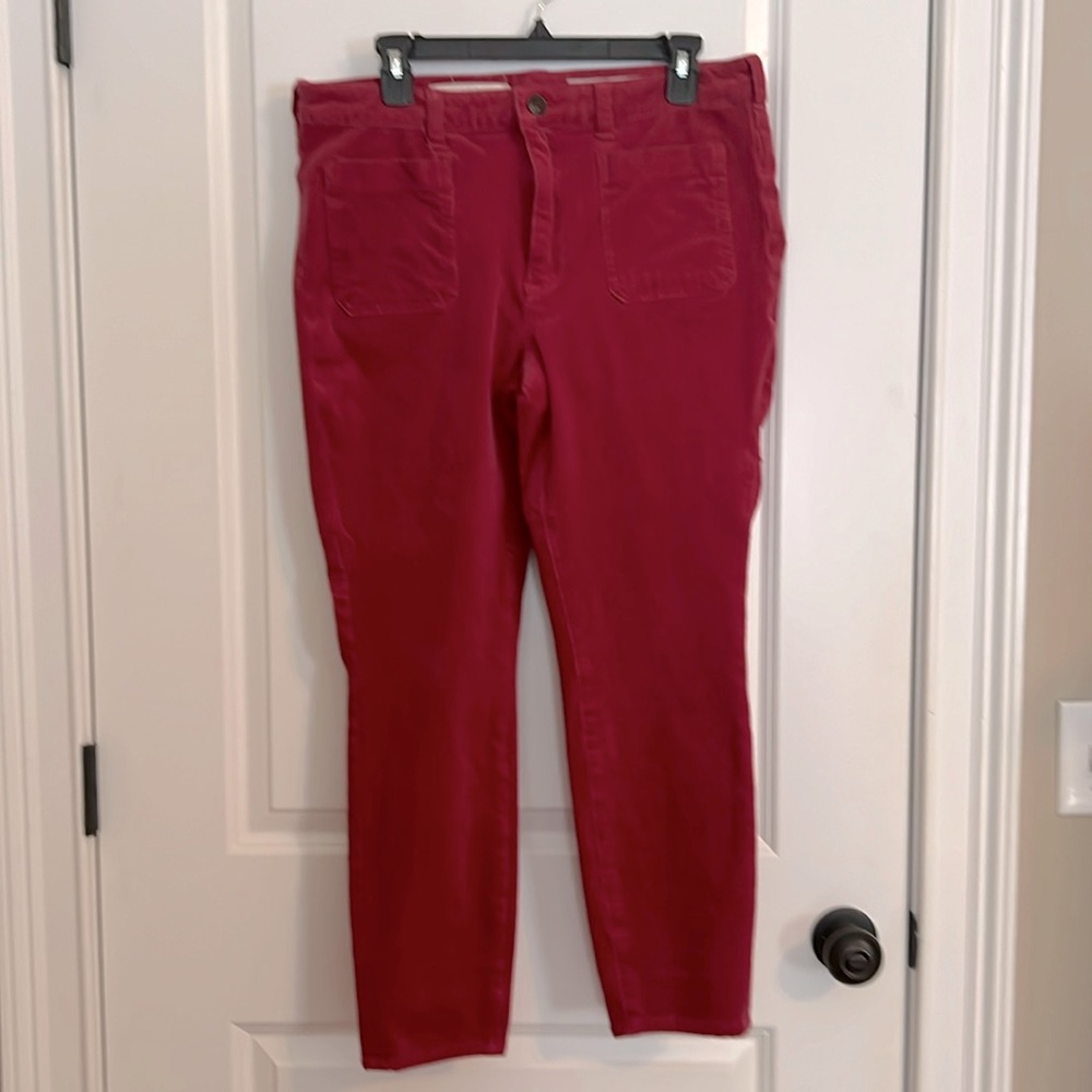 Anthropologie Pilero and the Letterpress Ladies Corduroy Pants